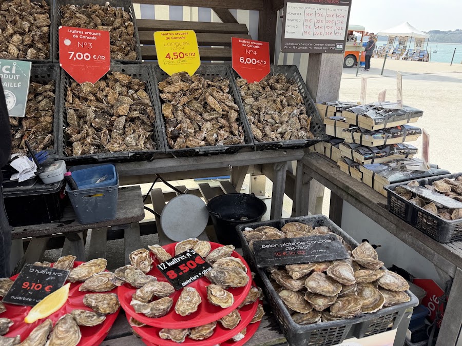Cancale — oyster market